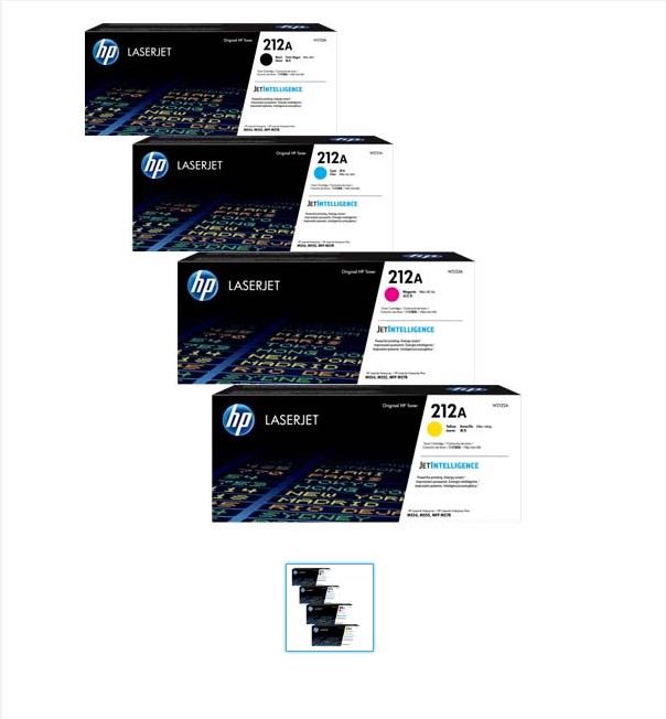 HP 212A Original LaserJet Toner Full Set